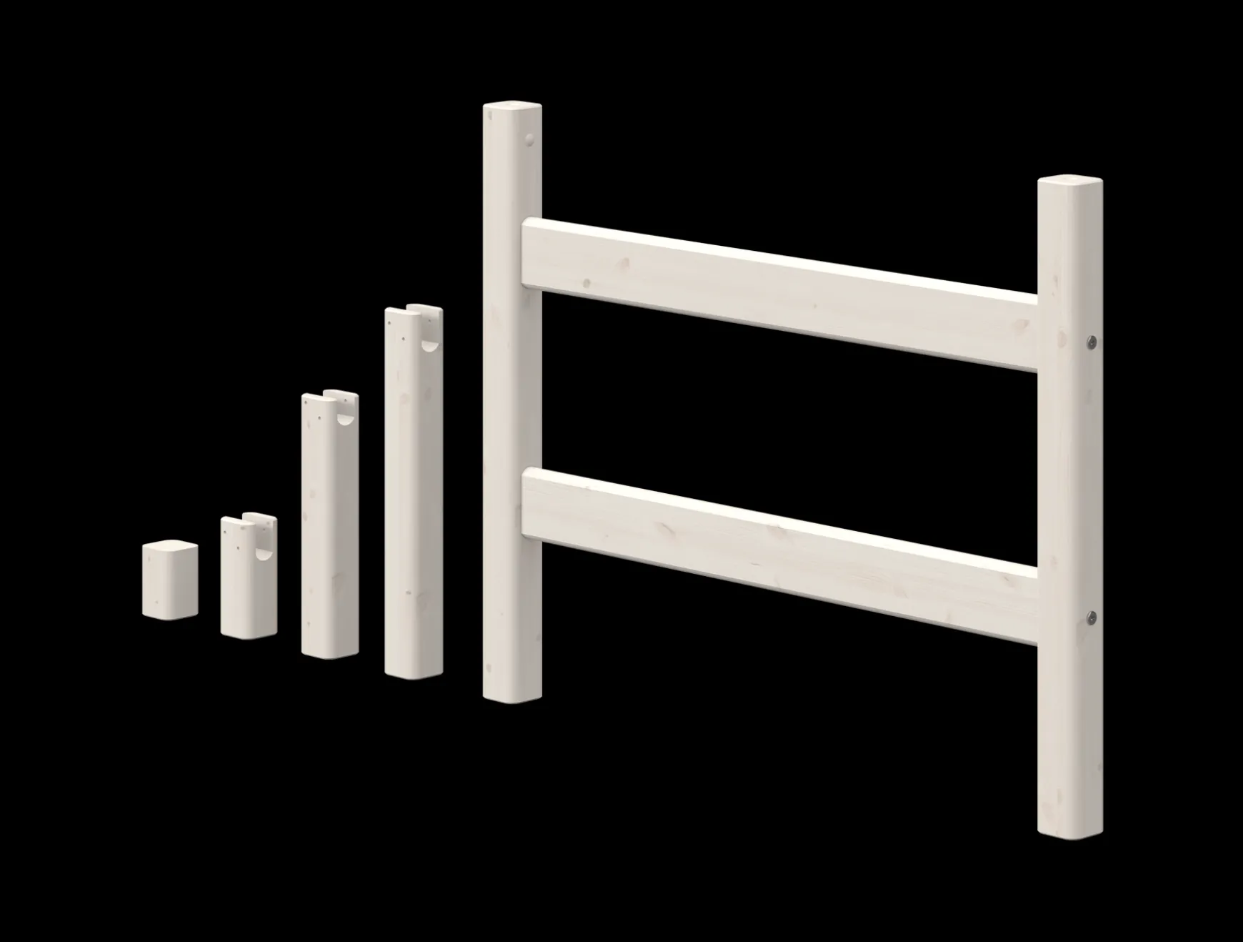 FLEXA Rebuild*Bed legs for semi-high bed