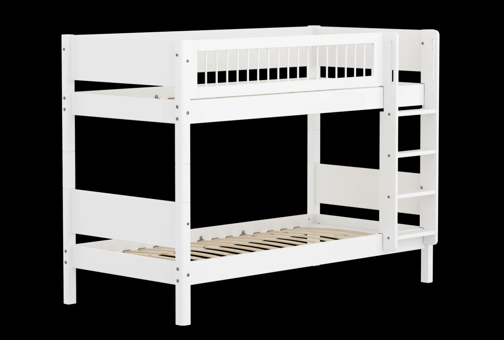 FLEXA Bunk Beds*Bunk bed w. straight ladder