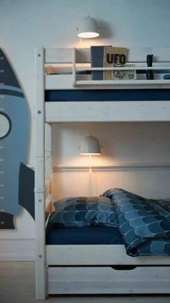 FLEXA Bunk Beds*Bunk bed with straight ladder