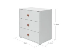 FLEXA Chests*Chest, 3 drawers