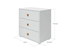 FLEXA Chests*Chest, 3 drawers