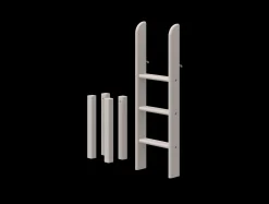 FLEXA Rebuild*Classic - Ladder and legs for Mid-high Bed