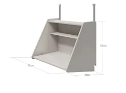 FLEXA Desks|High Bed Desks*Click-on desk