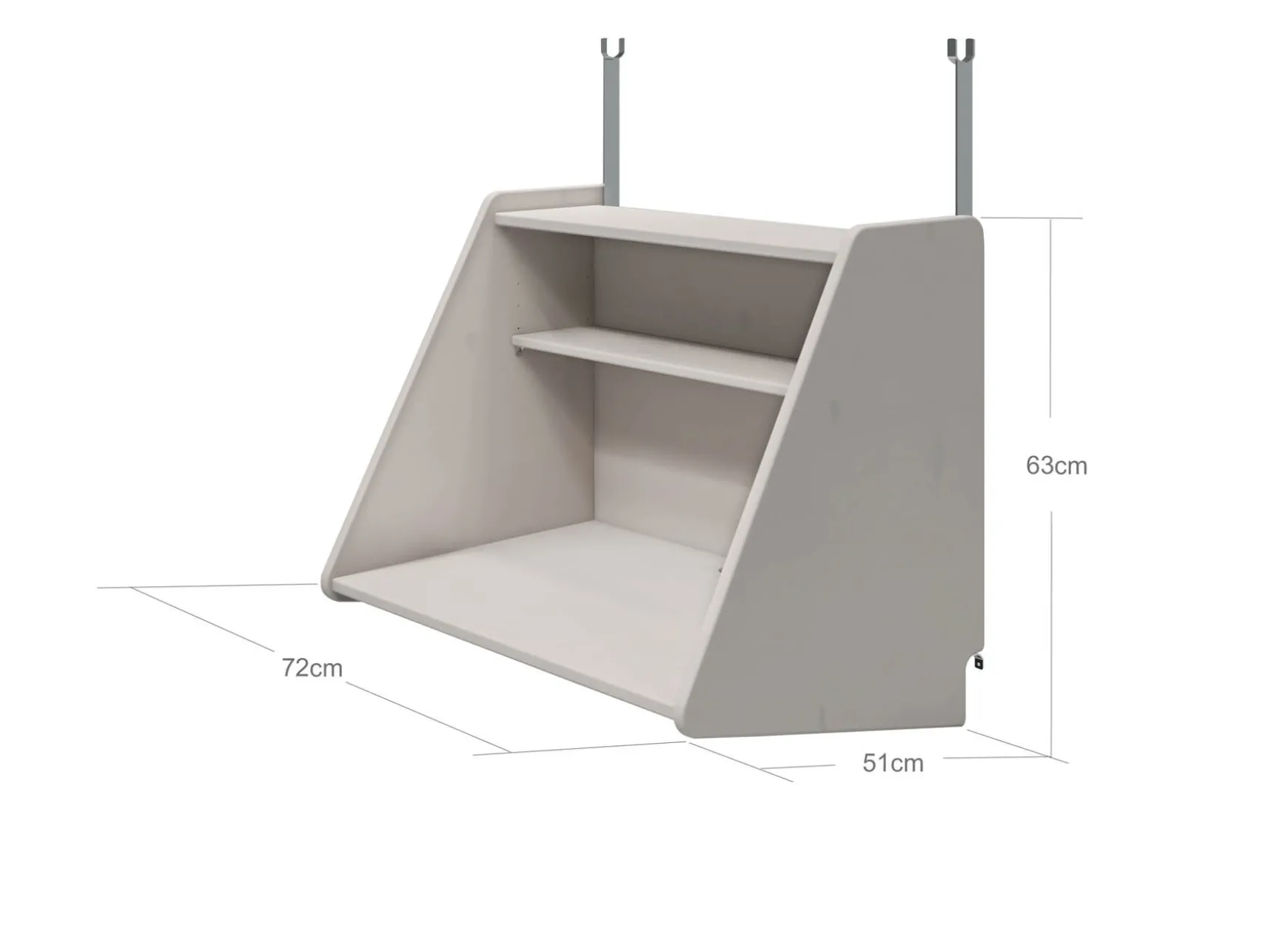 FLEXA Desks|High Bed Desks*Click-on desk