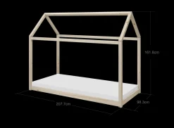 FLEXA House Beds|Single Beds*COTTAGE Single bed, , 90x200 cm
