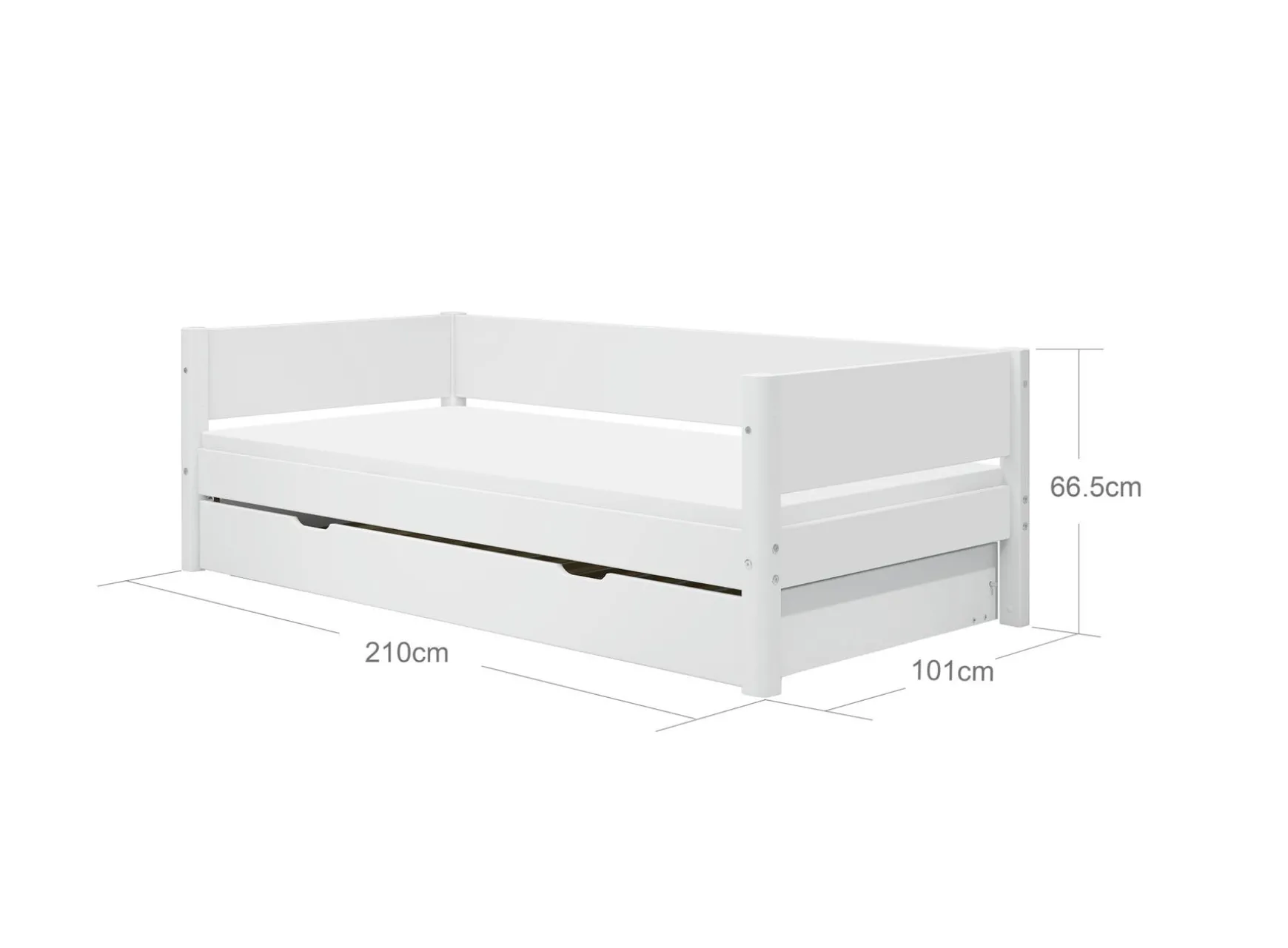 FLEXA Beds With Pull-Out Bed|Beds With Drawers*Daybed