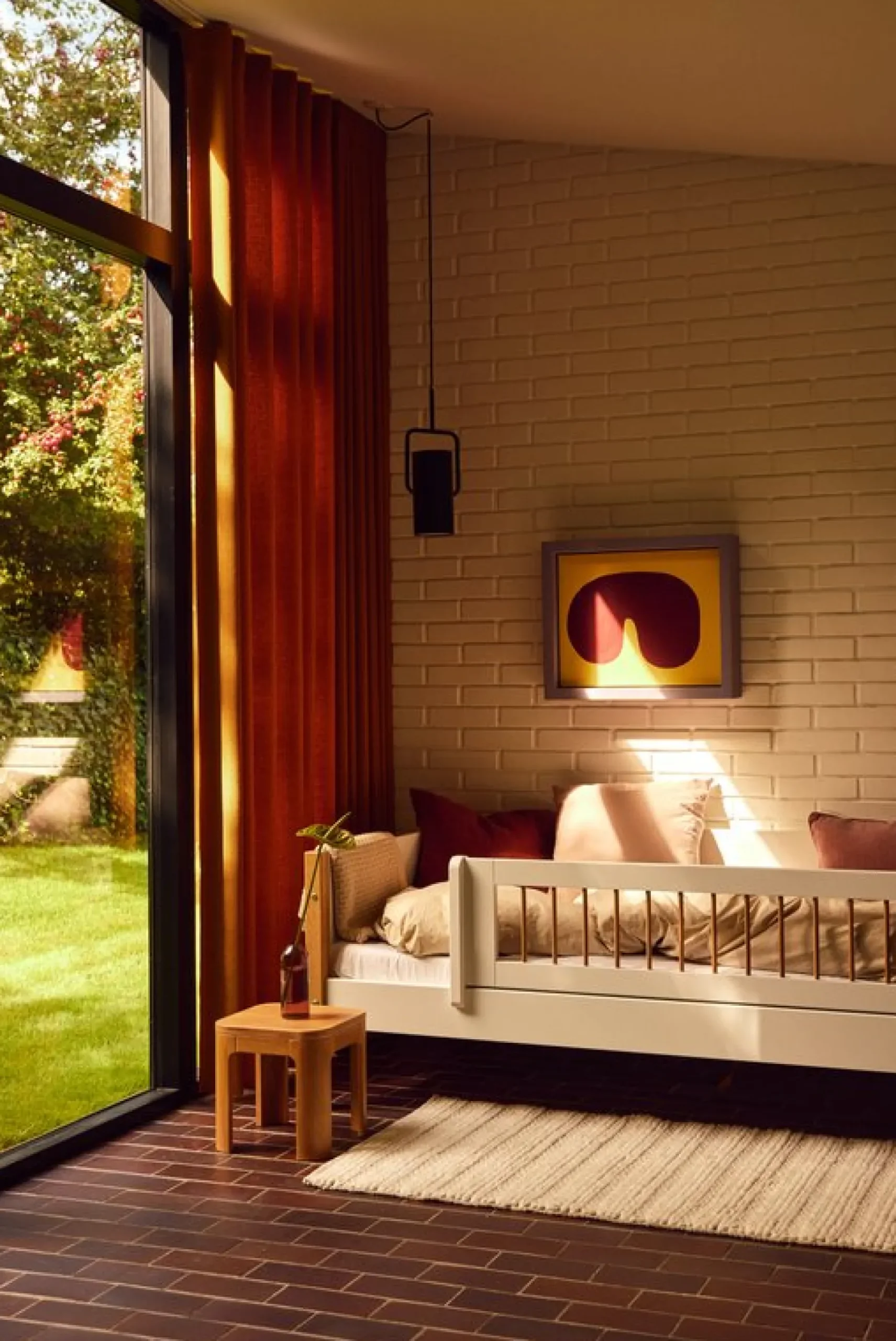 FLEXA Single Beds*Daybed with safety rail