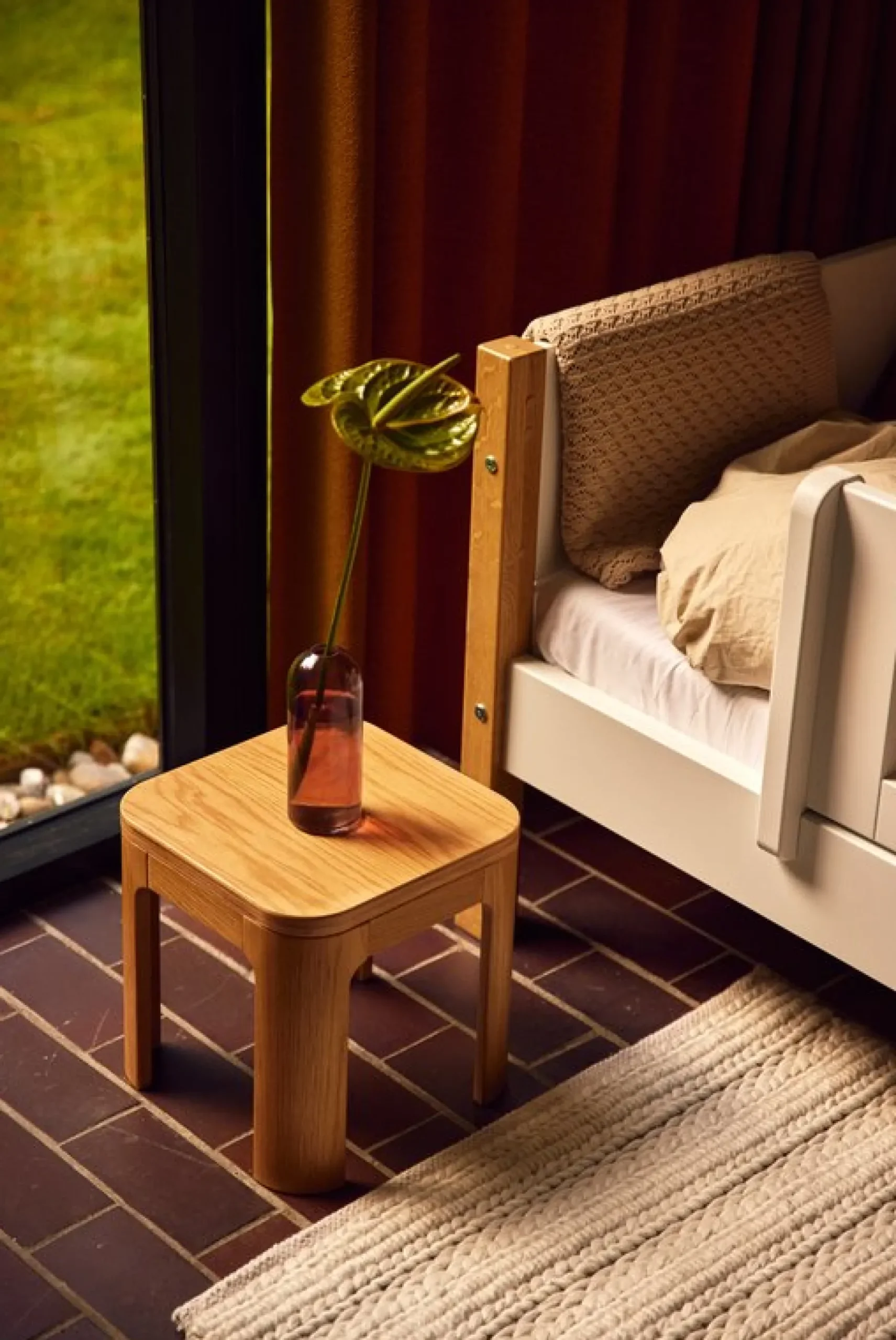FLEXA Single Beds*Daybed with safety rail