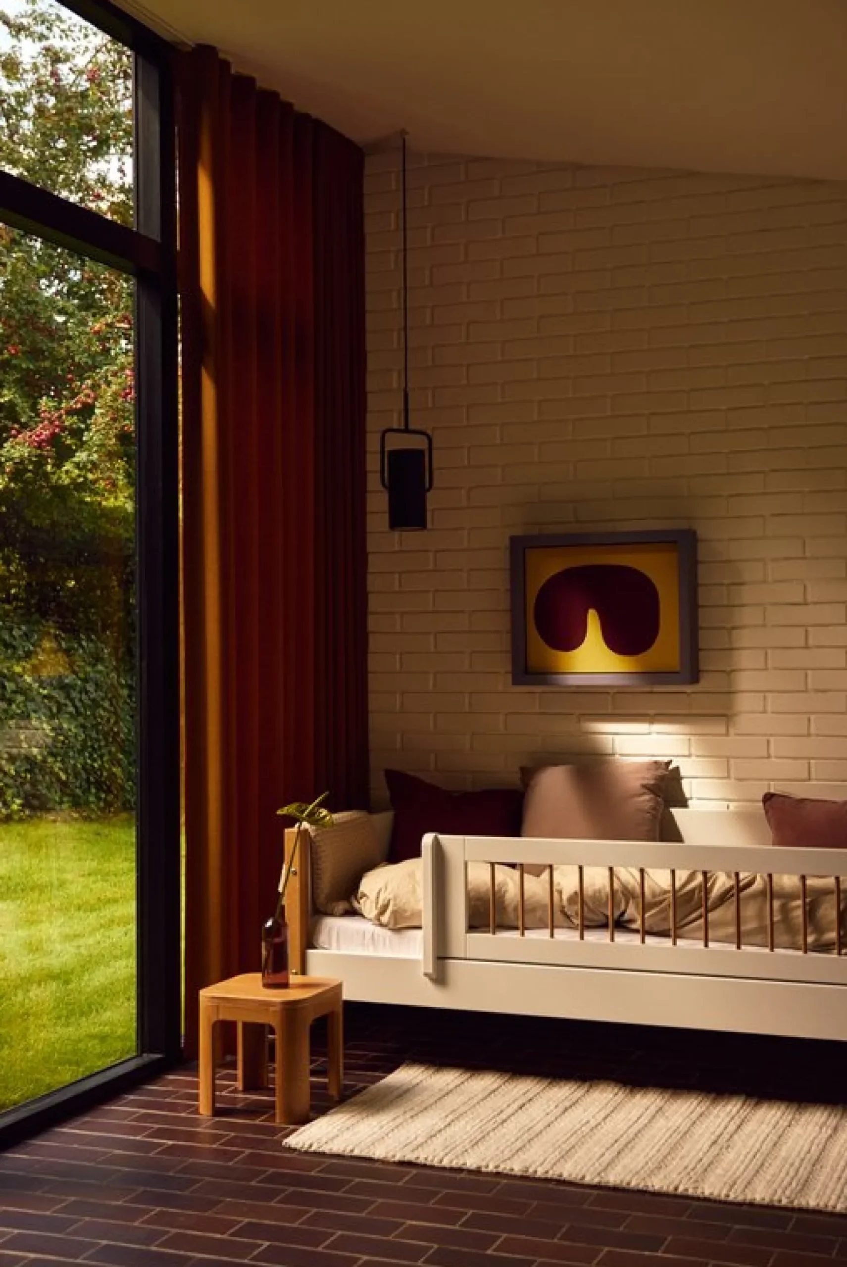 FLEXA Single Beds*Daybed with safety rail