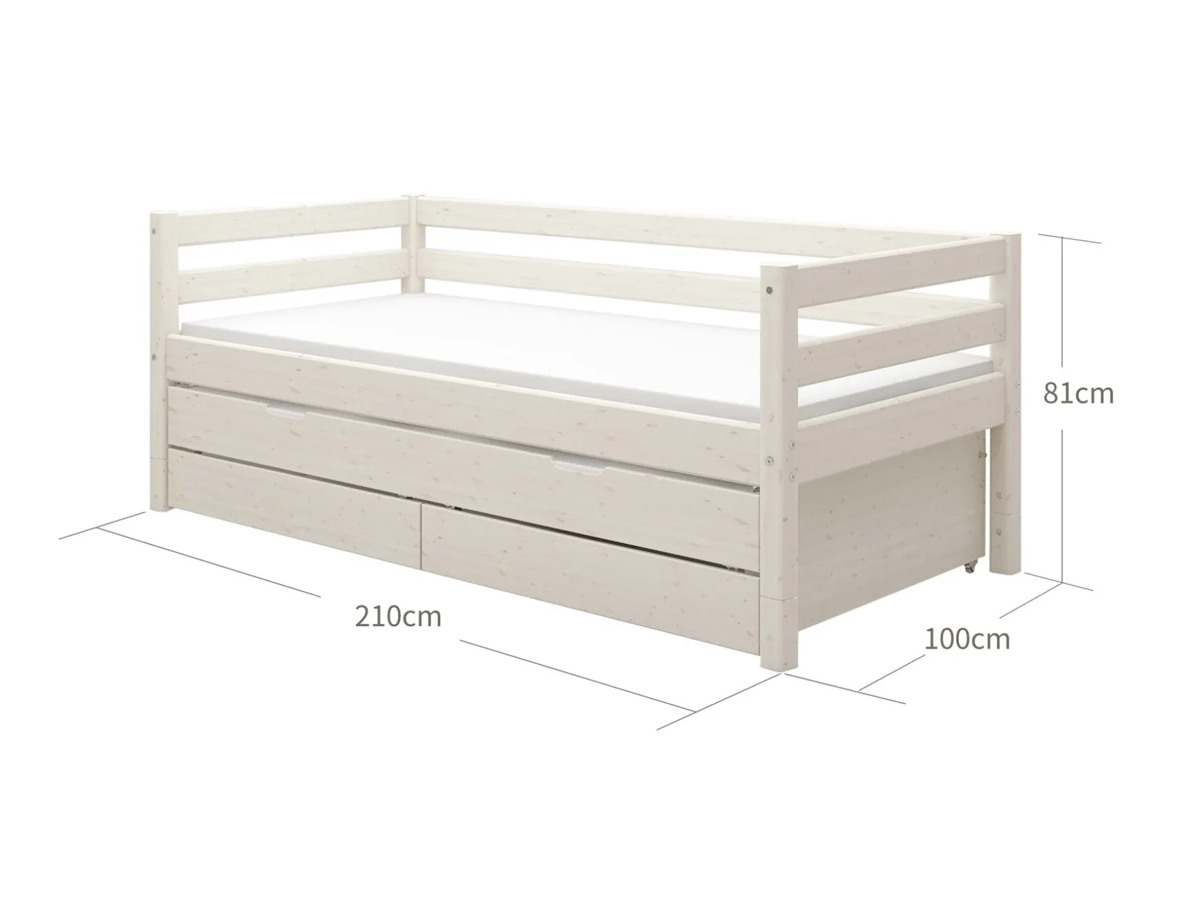 FLEXA Rebuild|Beds With Pull-Out Bed*Daybed with trundle pullout bed