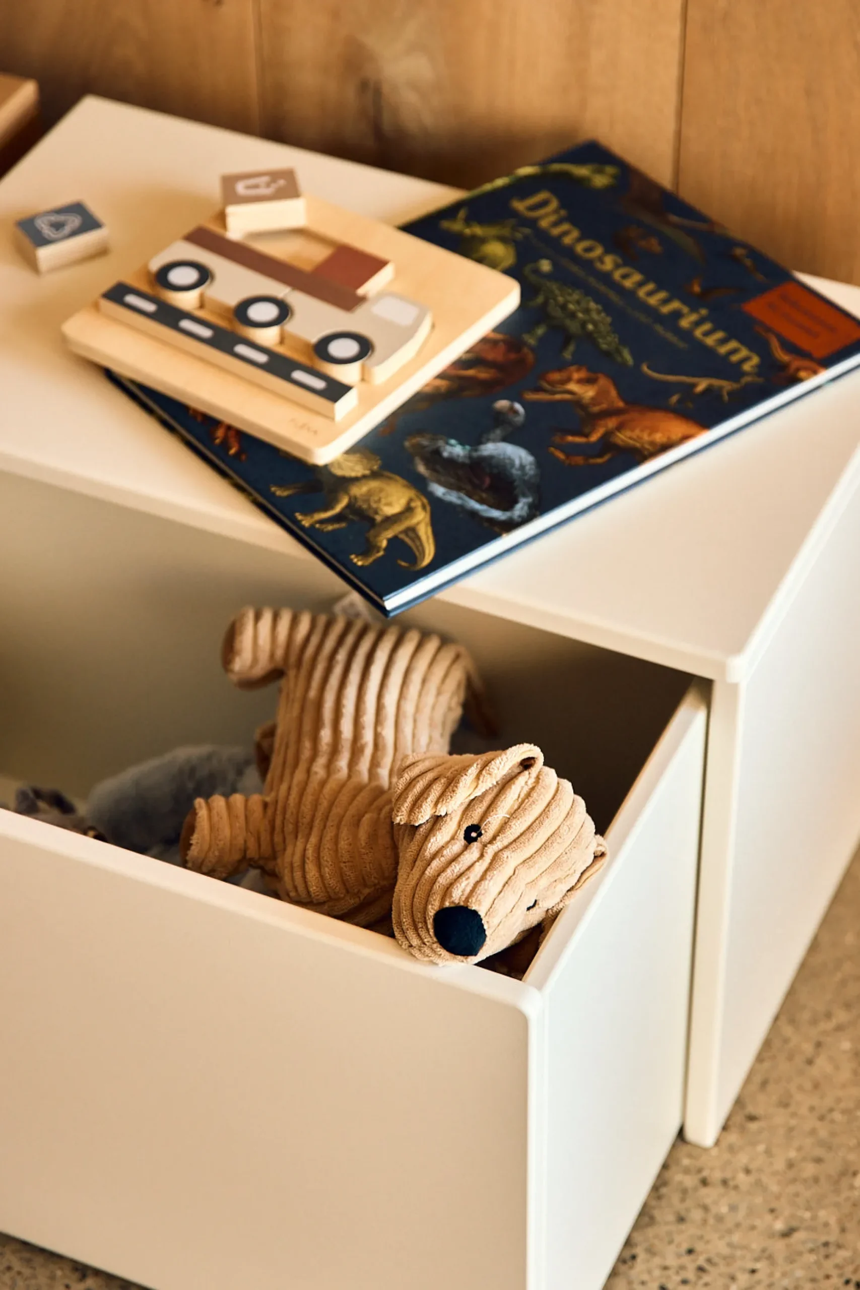 FLEXA Storage Benches*DOTS Storage bench 3-in-1, MDF,