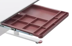FLEXA Desk Accessories*EVO Drawers for Study desk, Misty Rose, 63.5x46 cm