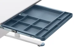 FLEXA Desk Accessories*EVO Drawers for Study desk, Frosty Blue, 63.5x46 cm