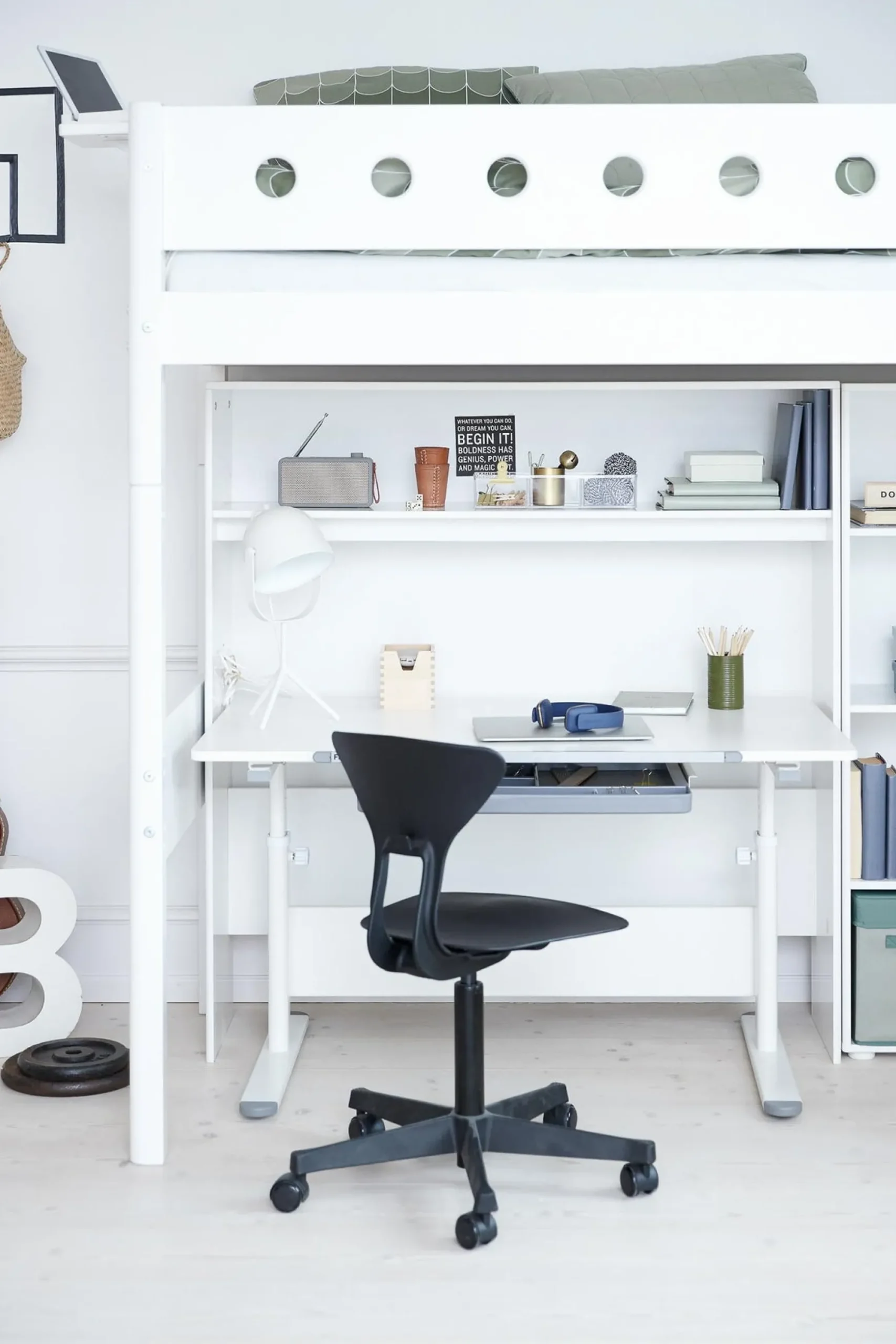 FLEXA Desks*Evo Study Desk – tilting desktop