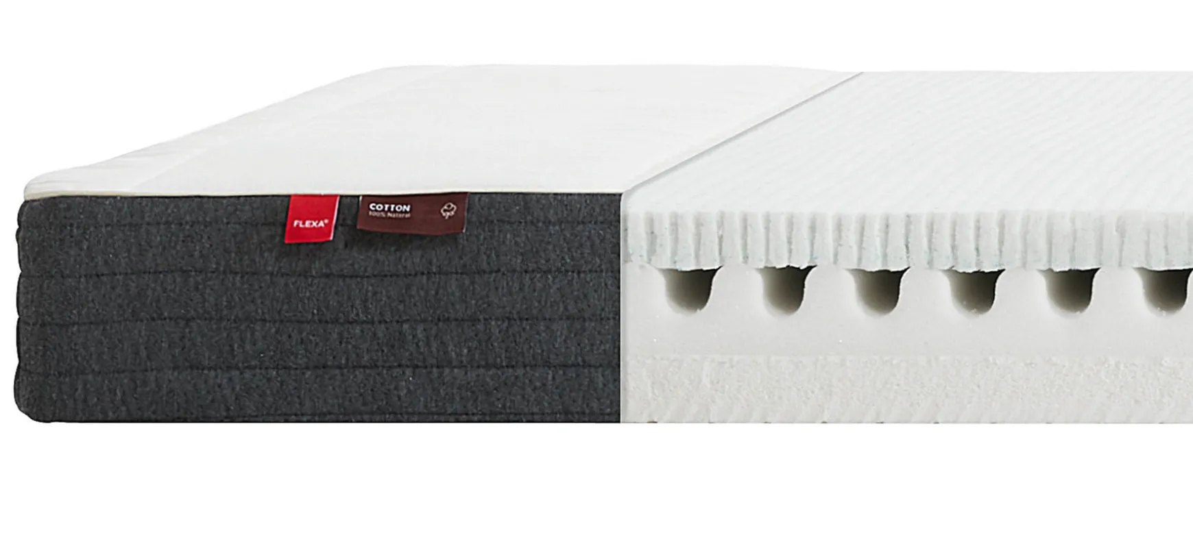 FLEXA Mattresses*mattress, 200X120 cotton cover