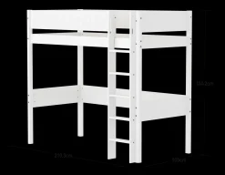 FLEXA High Beds*High bed w. straight ladder