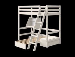 FLEXA Beds With Desk|Beds With Pull-Out Bed*High bed with casa module