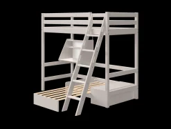 FLEXA Beds With Desk|Beds With Pull-Out Bed*High bed with casa module