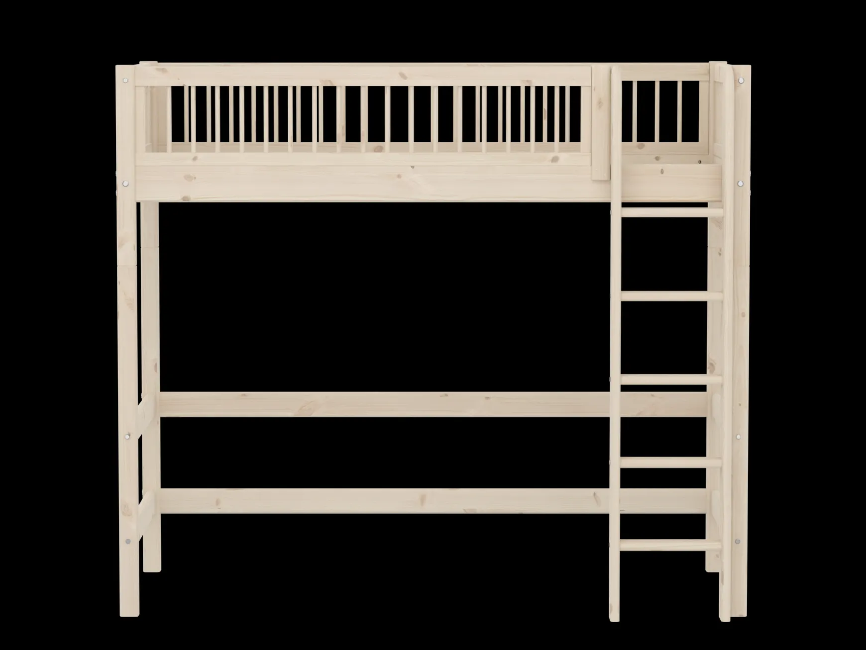 FLEXA High Beds*High bed with straight ladder