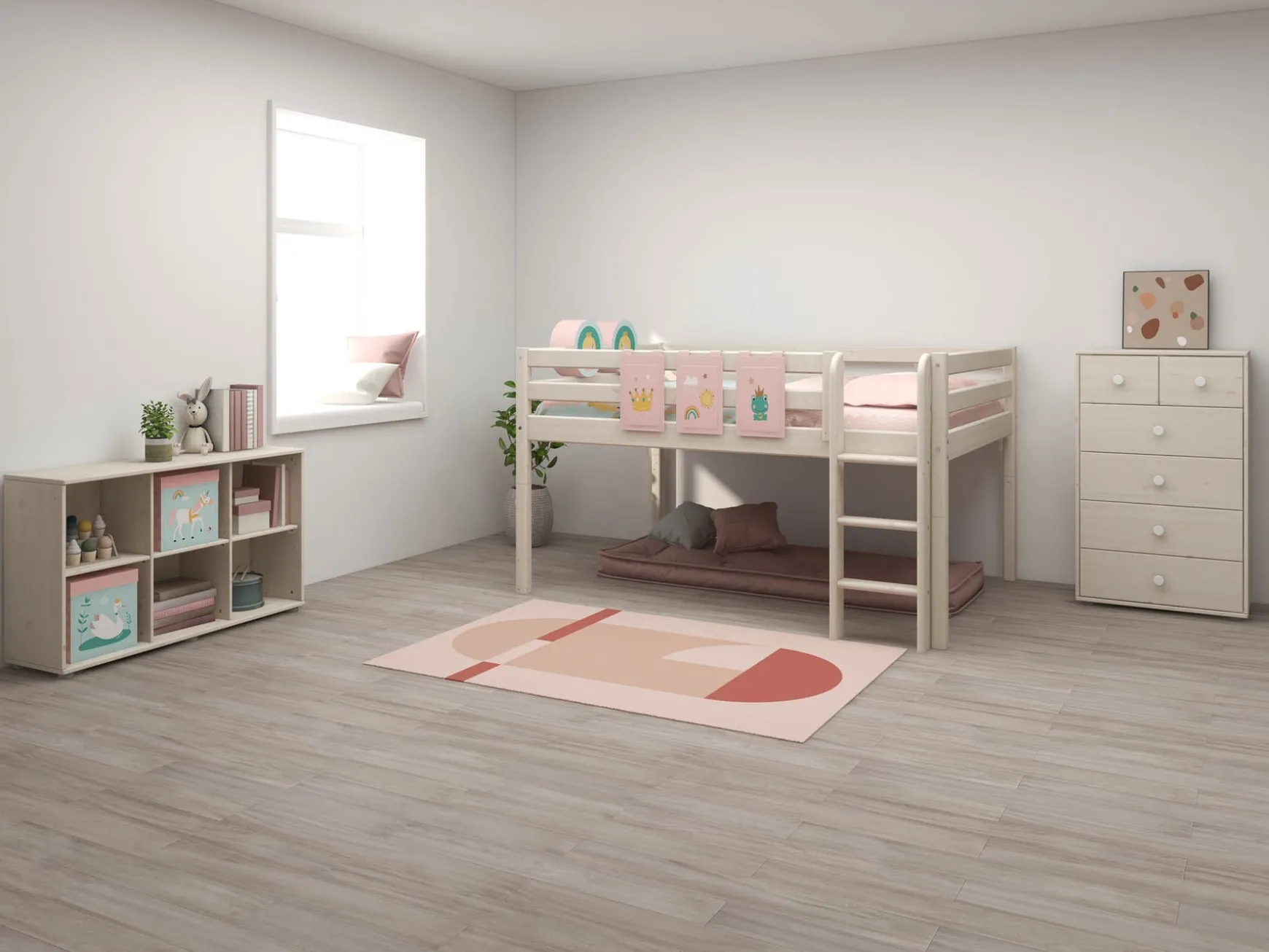 FLEXA Mid High Beds*Mid-high bed