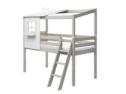 FLEXA House Beds|Mid High Beds*Mid-high bed w. 1/2 Classic House