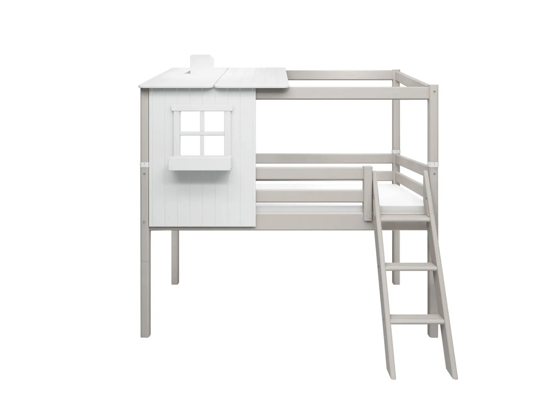 FLEXA House Beds|Mid High Beds*Mid-high bed w. 1/2 Classic House