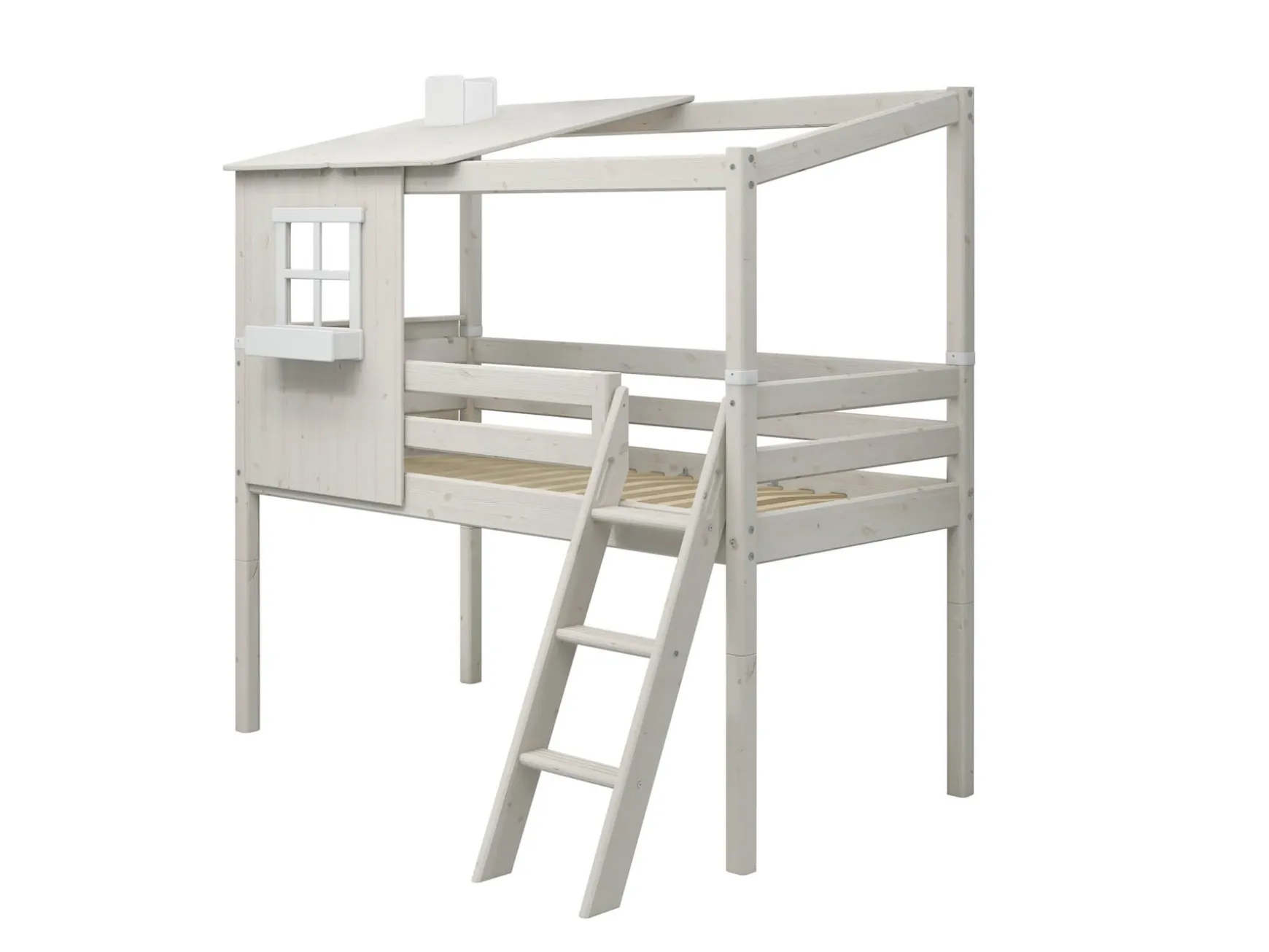 FLEXA House Beds|Mid High Beds*Mid-high bed w. 1/2 Classic House