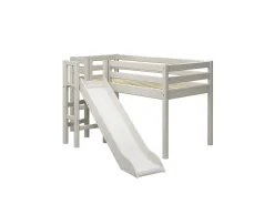 FLEXA Beds With Slide|Mid High Beds*Mid-high bed w. platform and slide