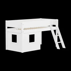 FLEXA Mid High Beds*Mid-high bed w. sl. ladder & Treehouse Bed Fronts
