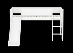 FLEXA Mid High Beds*Mid-high bed w. slanting ladder and slide