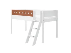 FLEXA Mid High Beds*Mid-high bed w. slanting ladder