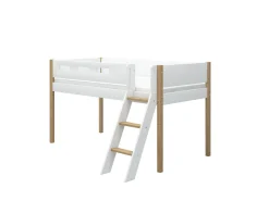 FLEXA Mid High Beds*Mid-high bed w. slanting ladder