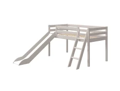 FLEXA Beds With Slide|Mid High Beds*Mid-high bed w. slanting ladder and slide