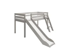 FLEXA Beds With Slide|Mid High Beds*Mid-high bed w. slanting ladder and slide