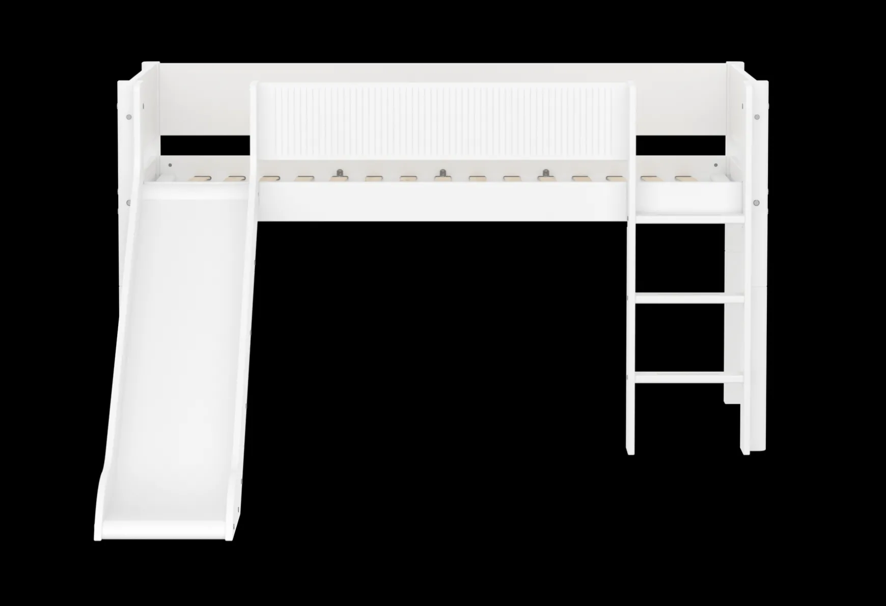 FLEXA Mid High Beds*Mid-high bed w. straight ladder and slide