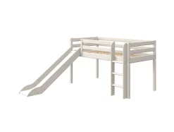 FLEXA Beds With Slide|Mid High Beds*Mid-high bed w. straight ladder and slide