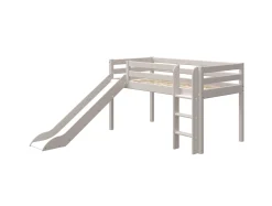 FLEXA Beds With Slide|Mid High Beds*Mid-high bed w. straight ladder and slide