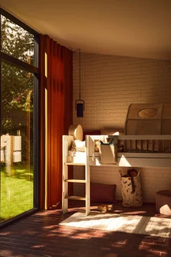 FLEXA Mid High Beds*Mid-high bed with straight ladder
