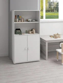 FLEXA Bookcases|Bookcases*Midi bookcase, 2 doors