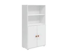 FLEXA Bookcases|Bookcases*Midi bookcase, 2 doors