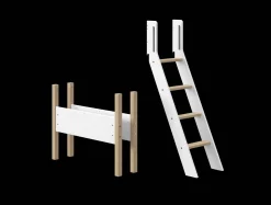 FLEXA Rebuild*Nor - Slanting ladder and legs for semi-high bed
