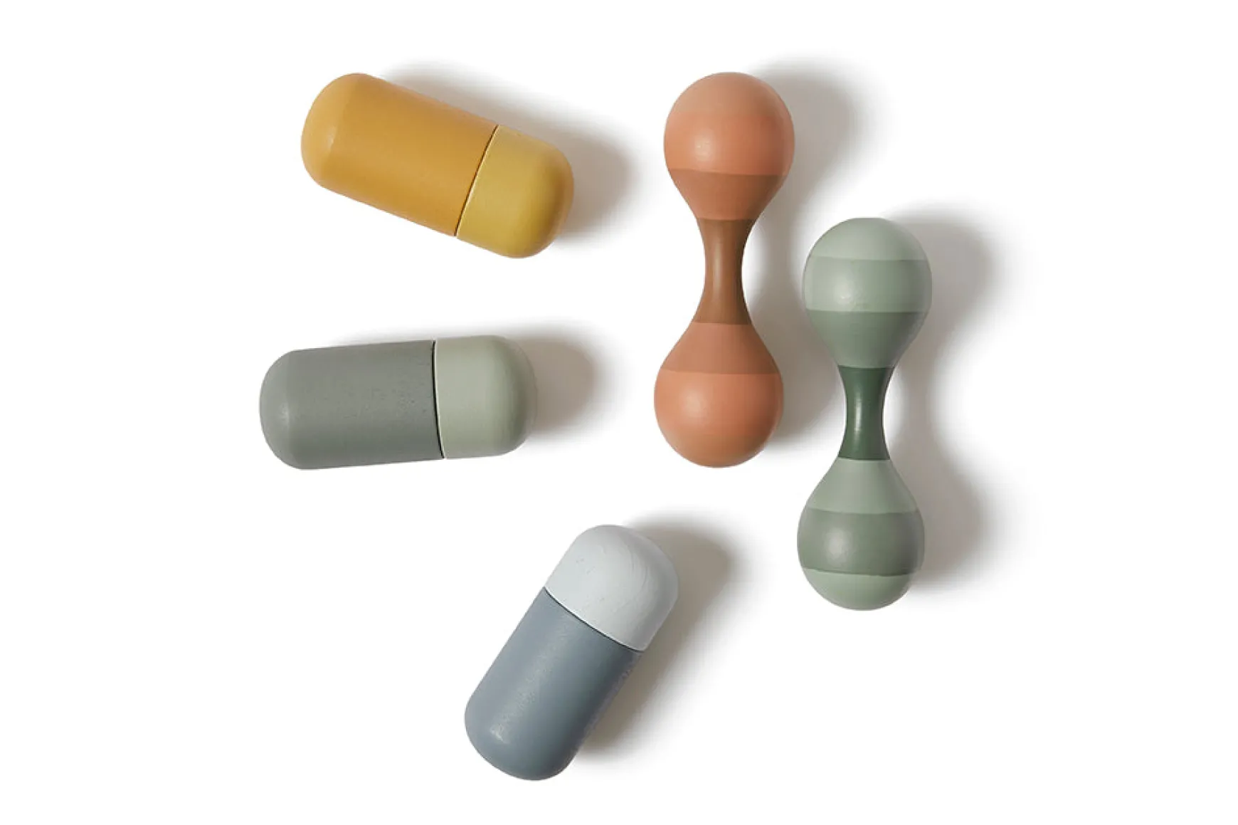 FLEXA 1 Year Old|0-12 Months Old*Rattle Set- mini