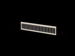FLEXA Safety Rails*Safety rail full-length w. bars, 200cm