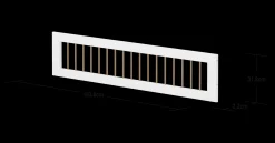 FLEXA Safety Rails*Safety Rail w. Bars 3/4, 200cm