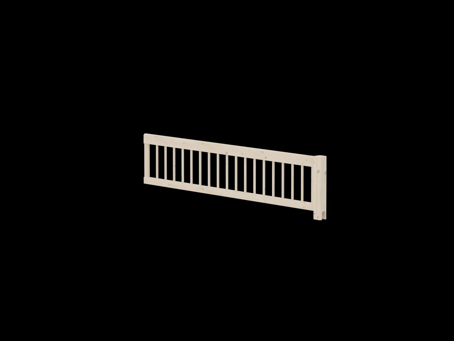FLEXA Safety Rails*Safety rail w. bars 3/4, 200cm