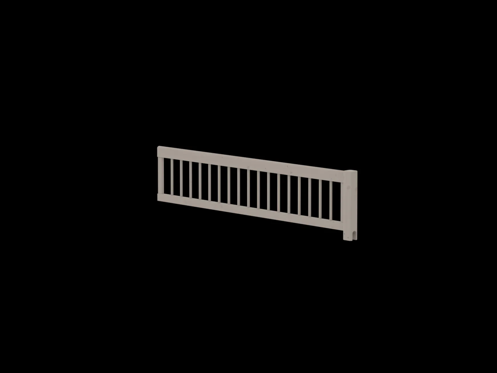 FLEXA Safety Rails*Safety rail w. bars 3/4, 200cm