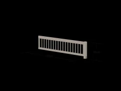FLEXA Safety Rails*Safety rail w. bars 3/4, 200cm