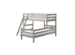 FLEXA Bunk Beds|Mid High Beds*Semi-high bed w. slanting ladder
