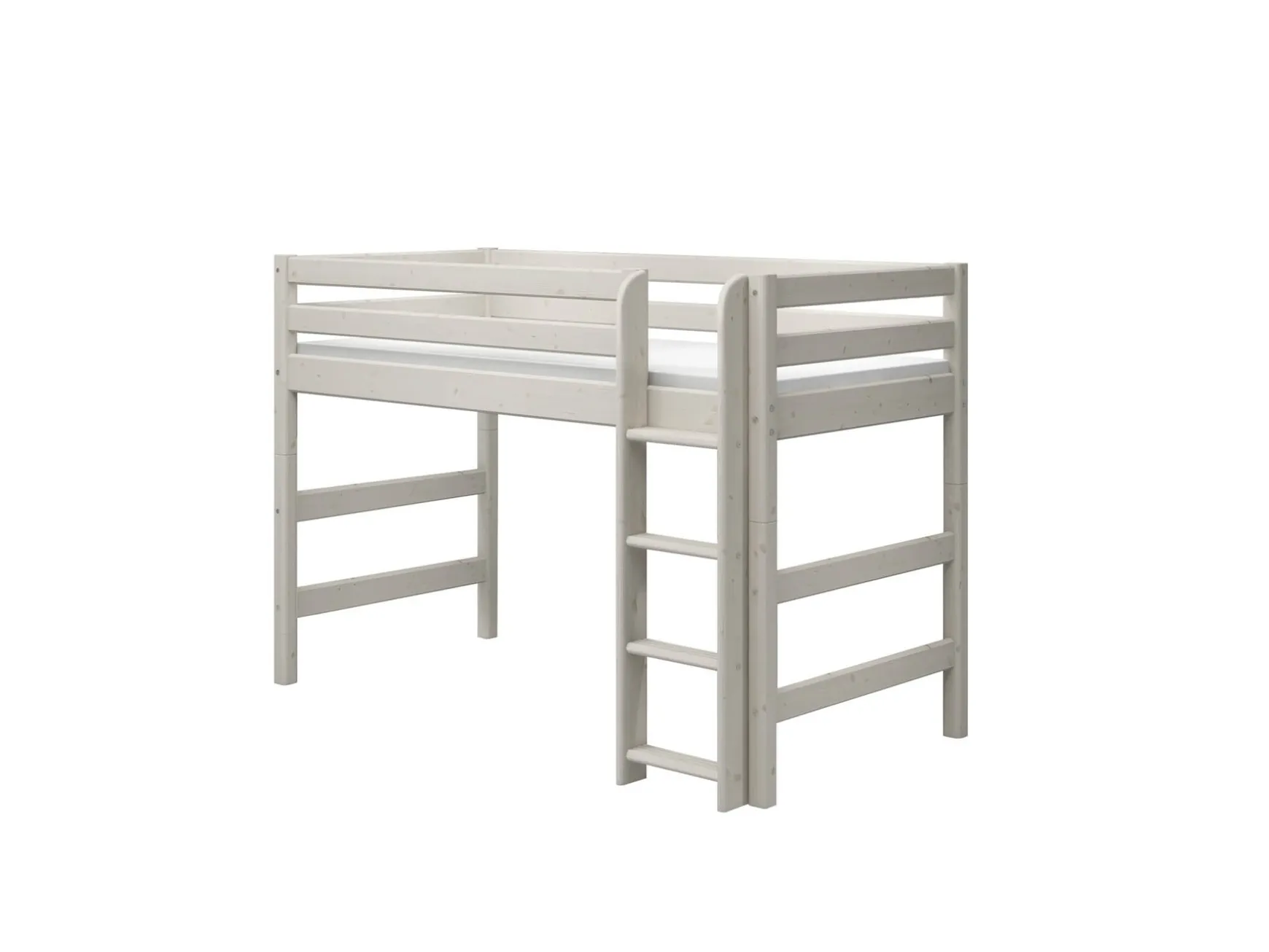 FLEXA Mid High Beds*Semi-high bed w. straight ladder