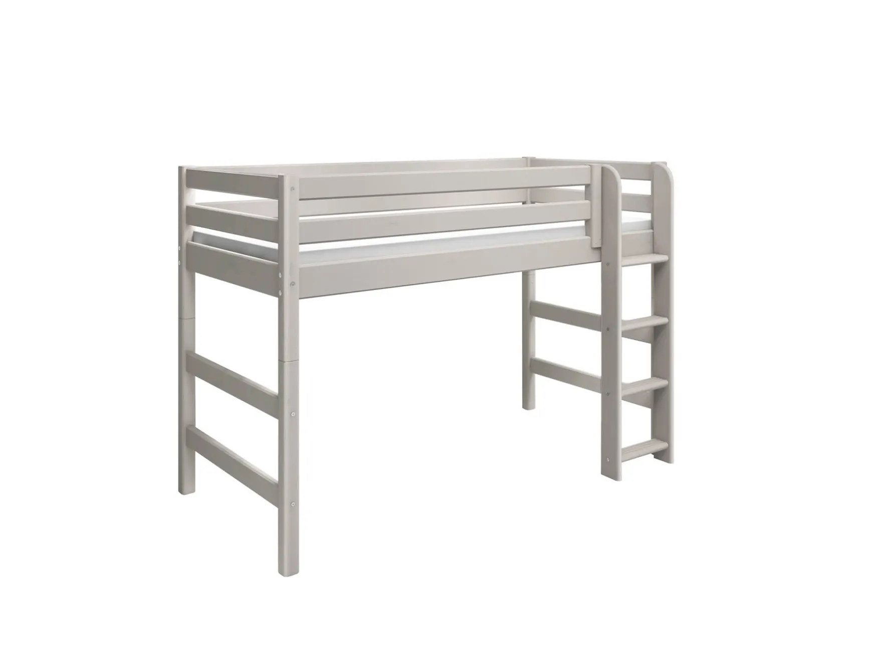 FLEXA Mid High Beds*Semi-high bed w. straight ladder